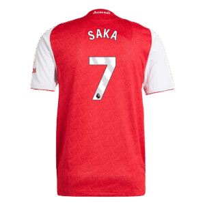 SAKA #7 Arsenal Home Match Jersey Player Version 2025/26 - Cancha Kits