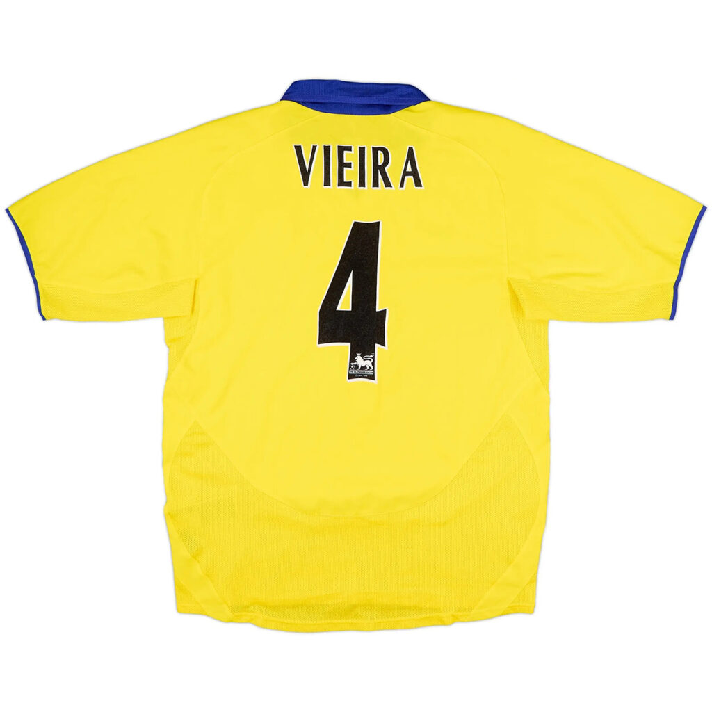 Vieira #4 Retro Arsenal Away Jersey 2003/04 - Cancha Kits
