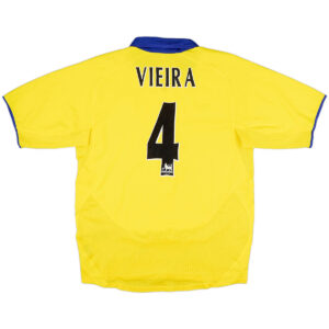Vieira #4 Retro Arsenal Away Jersey 2003/04 - Cancha Kits