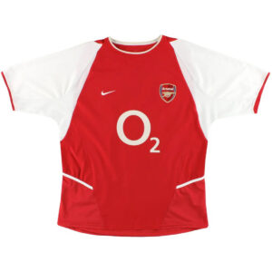 Vieira #4 Retro Arsenal Home Jersey 2002/04 - Cancha Kits