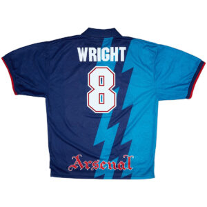 Wright #8 Retro Arsenal Away Jersey 1995/96 - Cancha Kits