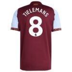 TIELEMANS #8 Aston Villa Home Jersey 2025/26