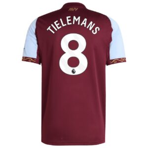TIELEMANS #8 Aston Villa Home Jersey 2025/26 - Cancha Kits