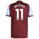 WATKINS #11 Aston Villa Home Jersey 2025/26