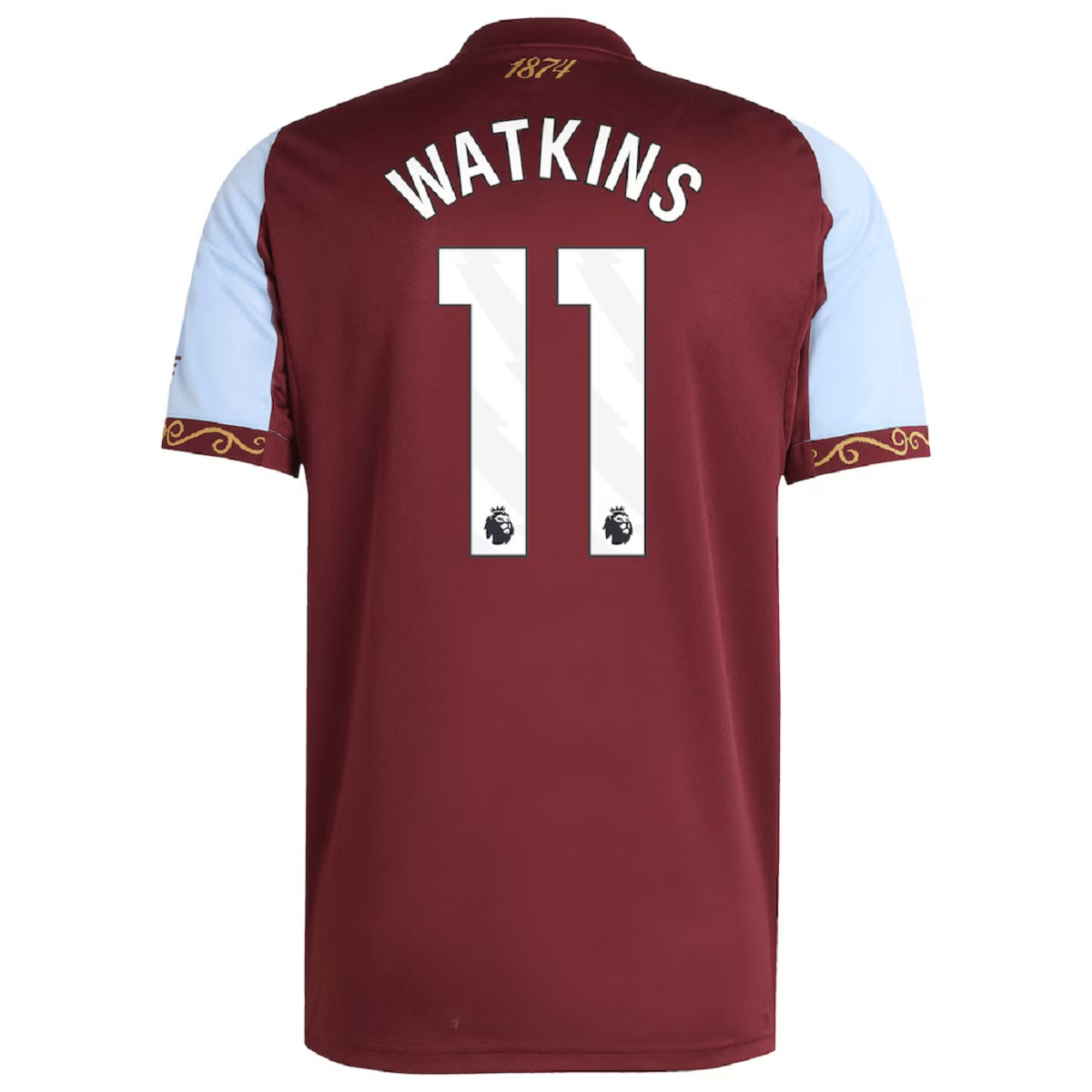 WATKINS #11 Aston Villa Home Jersey 2025/26 — Aston Villa Home 2025/26