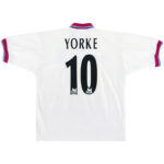 YORKE #10 Retro Aston Villa Away Jersey 1996/98