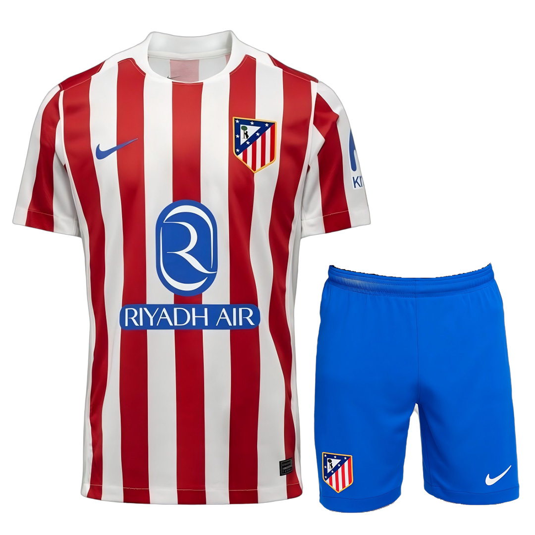 Atletico Madrid Home Jersey Kit 2025/26 — Atletico Madrid Home 2025/26