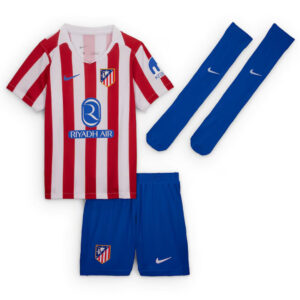 Kids Atletico Madrid Home Jersey Full Kit 2025/26 - Cancha Kits