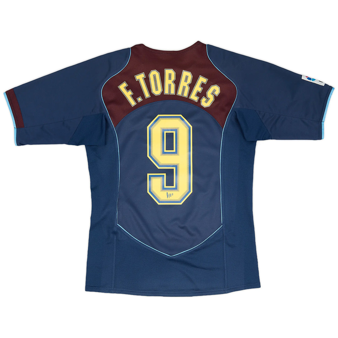 Torres #9 Retro Atletico Madrid Away Jersey 2004/05 — Atletico Madrid Away 2004/05