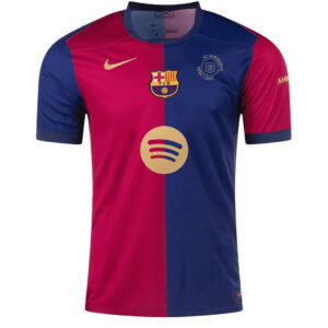 Barcelona 125th Anniversary Spotify Logo Without Text Home Jersey - Cancha Kits