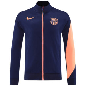 Barcelona Anthem Jacket Navy&Orange 2025/26 - Cancha Kits
