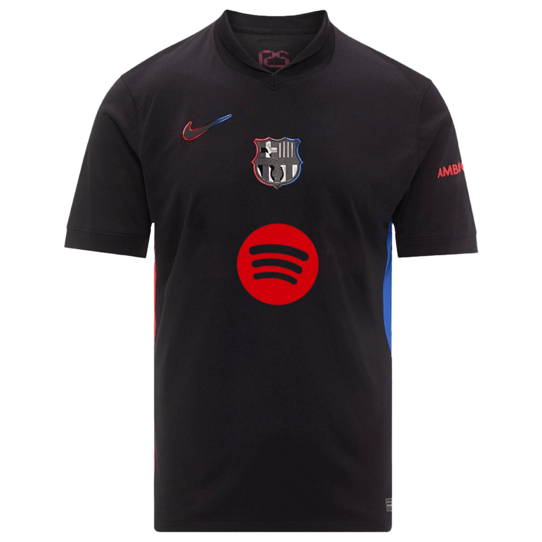 Barcelona Away Spotify Logo Without Text Jersey — Barcelona Away 2024/25