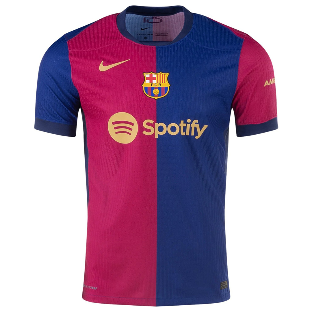 Barcelona Home Player Version Jersey — Barcelona Home 2024/25