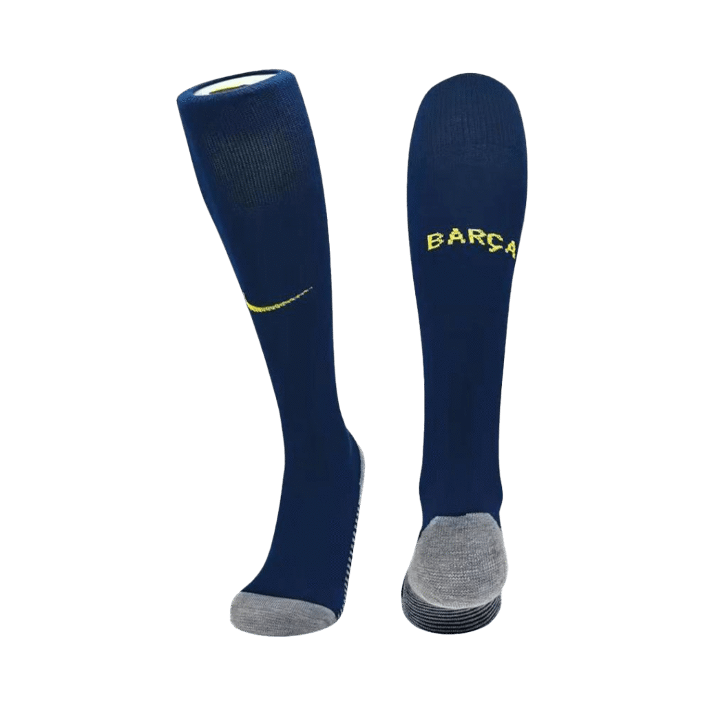 Barcelona Home Soccer Socks – Navy 2025/26 - Cancha Kits