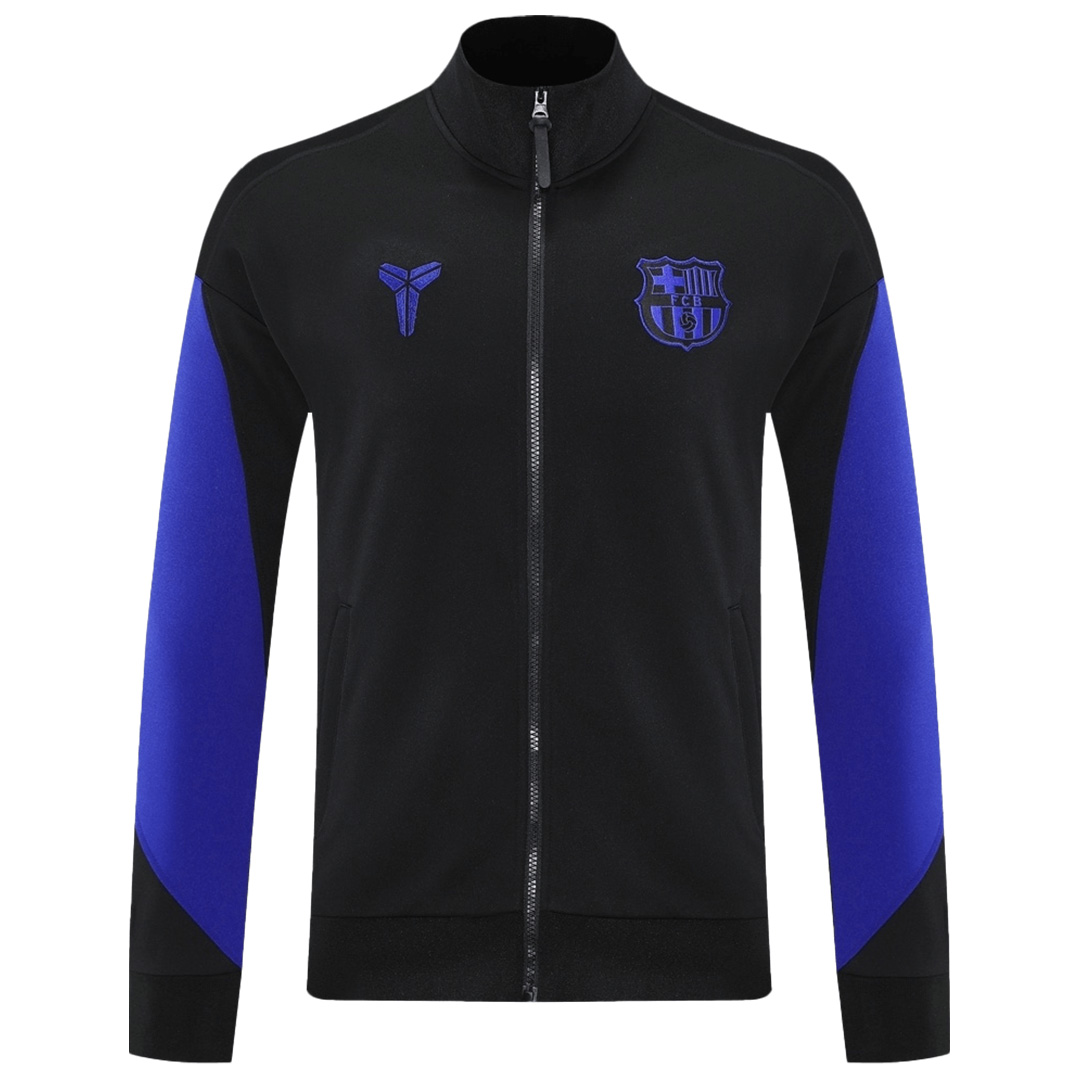 Barcelona x Kobe Bryant Anthem Jacket Black&Purple 2025/26 — Barcelona Jacket 2025/26