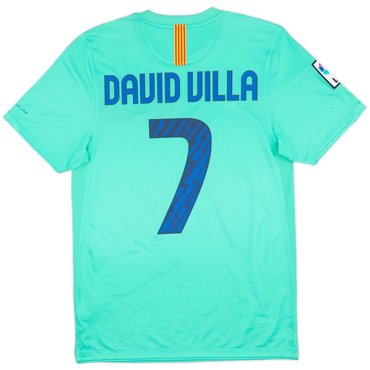 David Villa #7 Retro Barcelona Away Jersey 2010/11 — Barcelona Away 2010/11