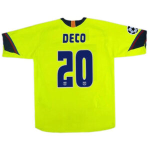 Deco #20 Retro Barcelona Away Jersey 2005/06 - Cancha Kits