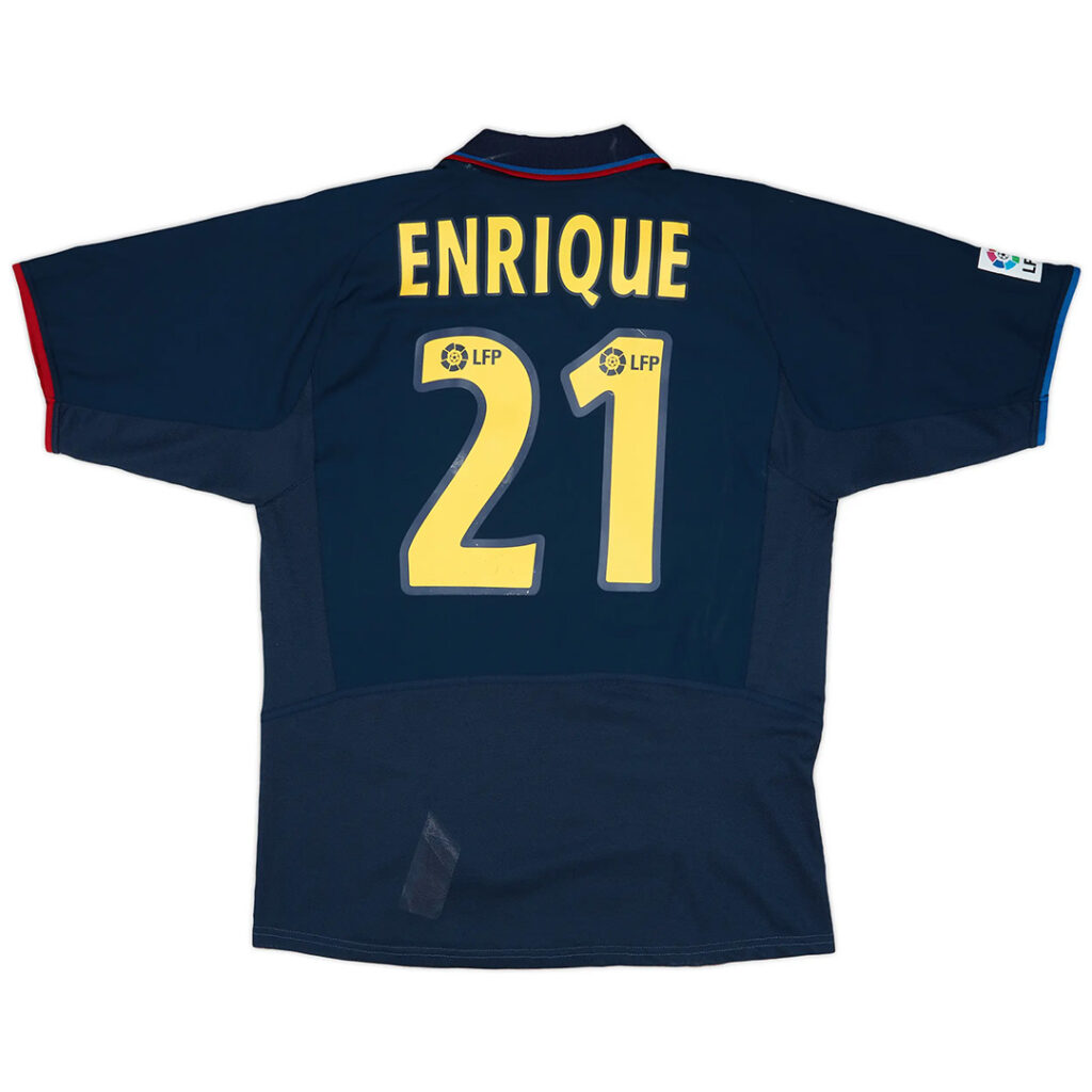 ENRIQUE #21 Retro Barcelona Third Jersey 2002/03 - Cancha Kits