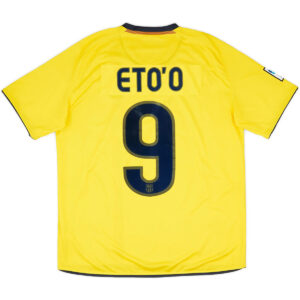 Eto'o #9 Retro Barcelona Away Jersey 2008/09 - Cancha Kits