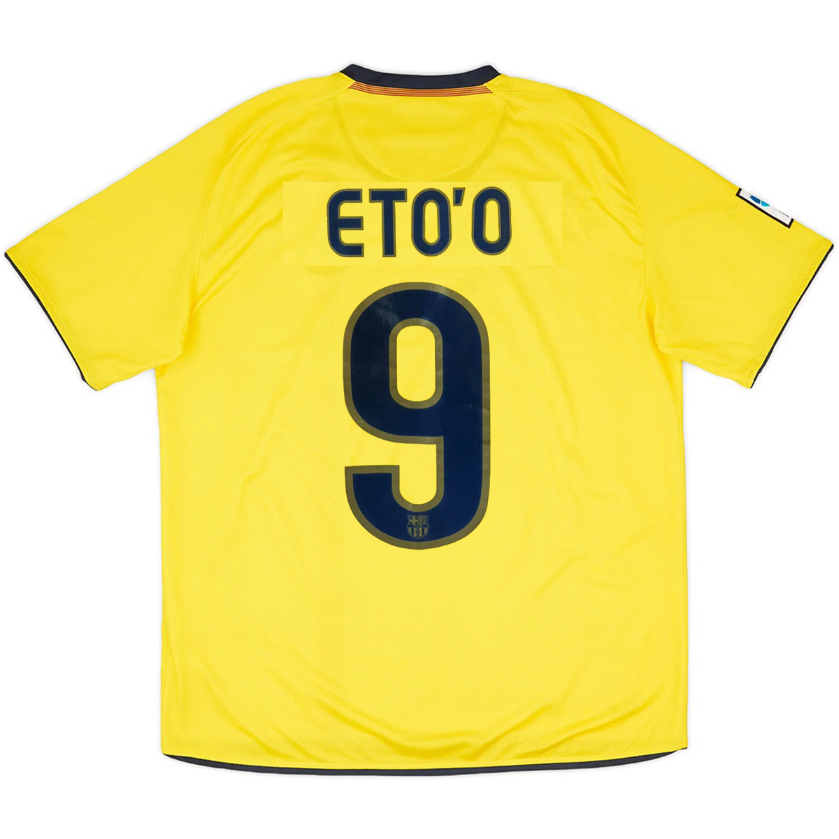 Eto'o #9 Retro Barcelona Away Jersey 2008/09 — Barcelona Away 2008/09