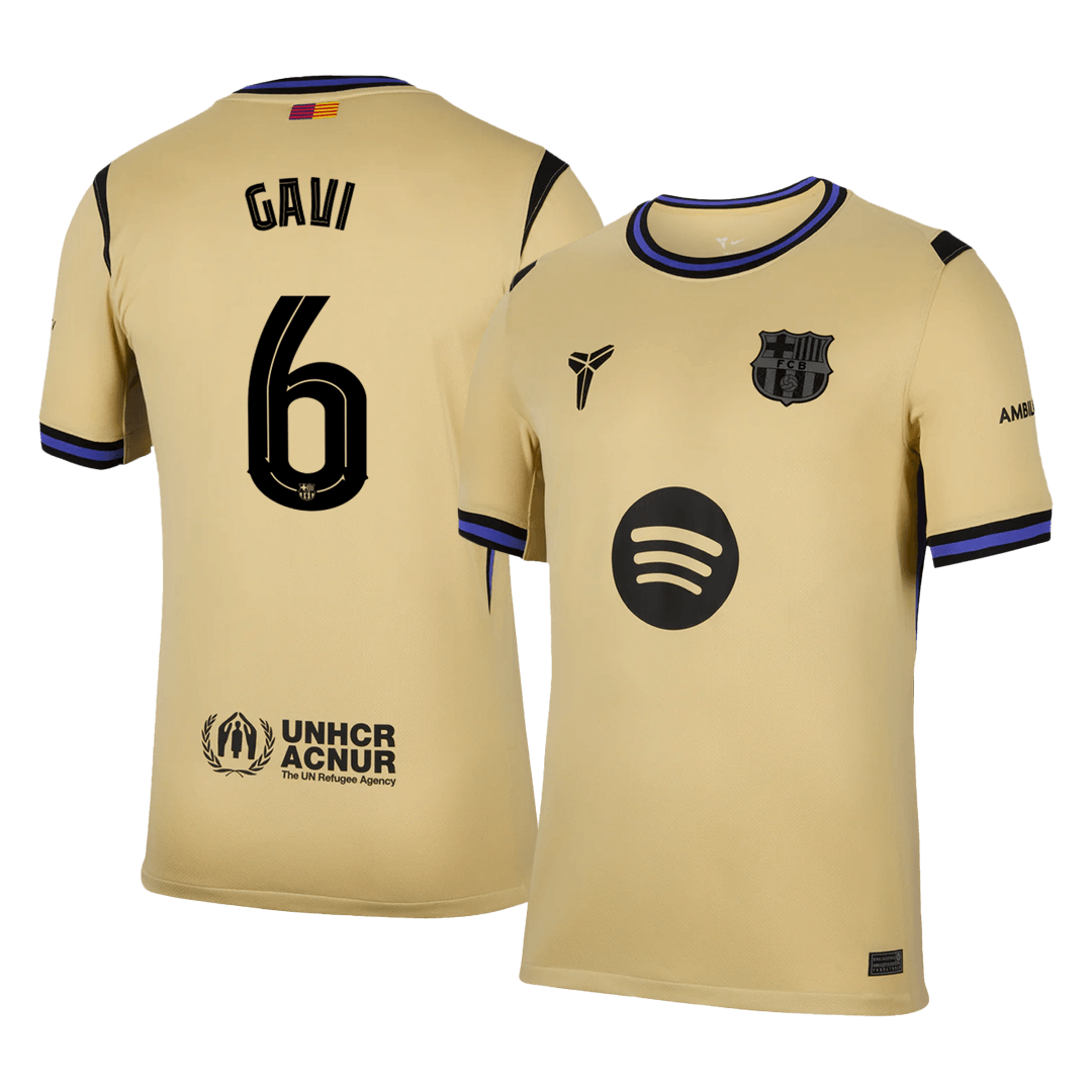 GAVI #6 Barcelona Away Jersey 2025/26 - UCL — Barcelona Away 2025/26