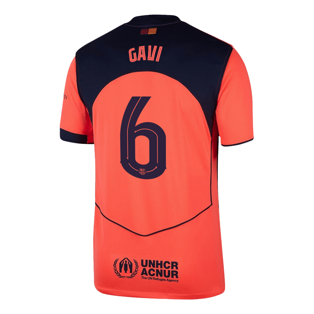 GAVI #6 Barcelona Third Jersey 2025/26 — Barcelona Third Away 2025/26