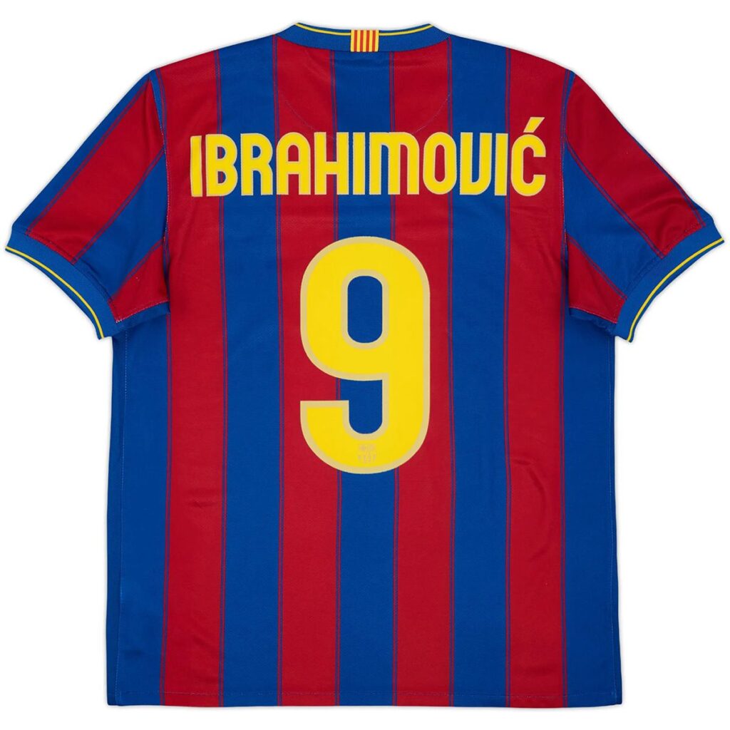 Ibrahimović #9 Retro Barcelona Home Jersey 2009/10 - Cancha Kits