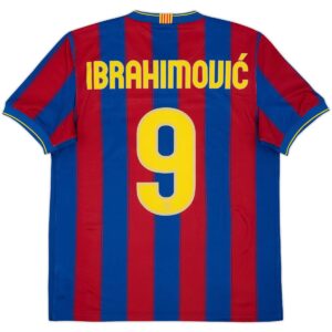Ibrahimović #9 Retro Barcelona Home Jersey 2009/10 - Cancha Kits