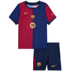Kids Barcelona Home Spotify Logo Without Text Jersey Kit - Cancha Kits