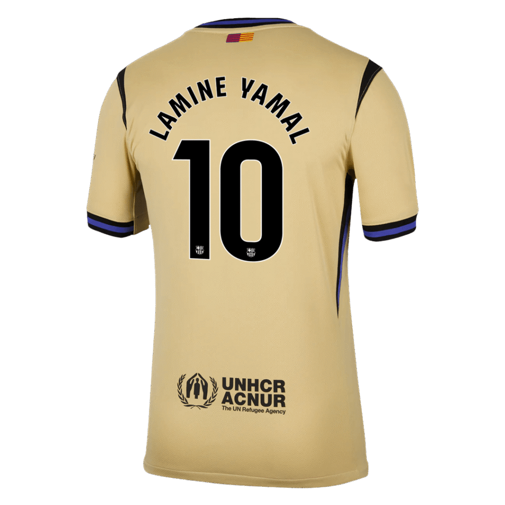 LAMINE YAMAL #10 Barcelona Away Jersey 2025/26 - Cancha Kits