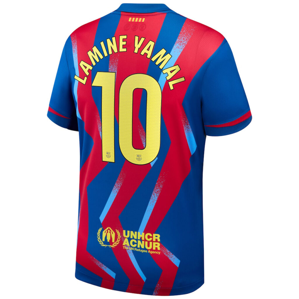 LAMINE YAMAL #10 Barcelona Fourth ‘El Clásico’ Jersey 2025/26 - Cancha Kits