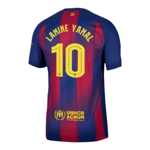 LAMINE YAMAL #10 Barcelona Home Match Jersey Player Version 2025/26 - UCL - Cancha Kits