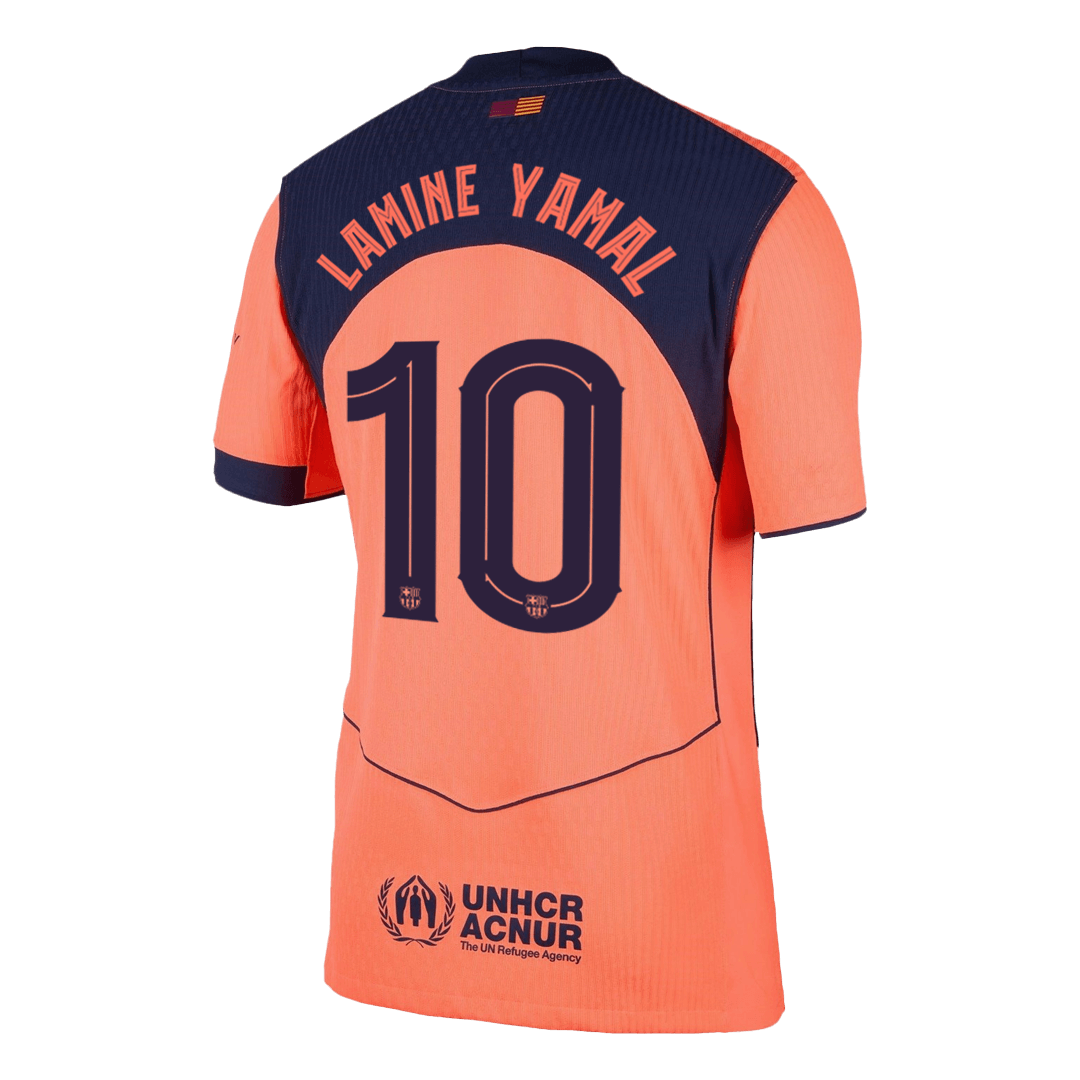 LAMINE YAMAL #10 Barcelona Third Match Jersey Player Version 2025/26 - UCL — Barcelona Third Away 2025/26