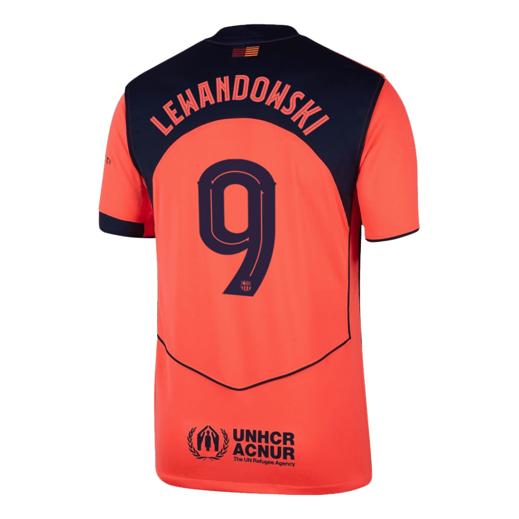 LEWANDOWSKI #9 Barcelona Third Jersey 2025/26 - Cancha Kits