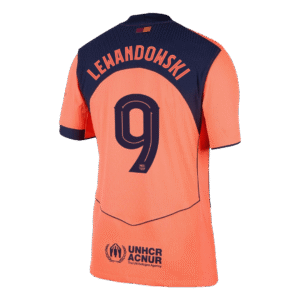LEWANDOWSKI #9 Barcelona Third Match Jersey Player Version 2025/26 - UCL - Cancha Kits