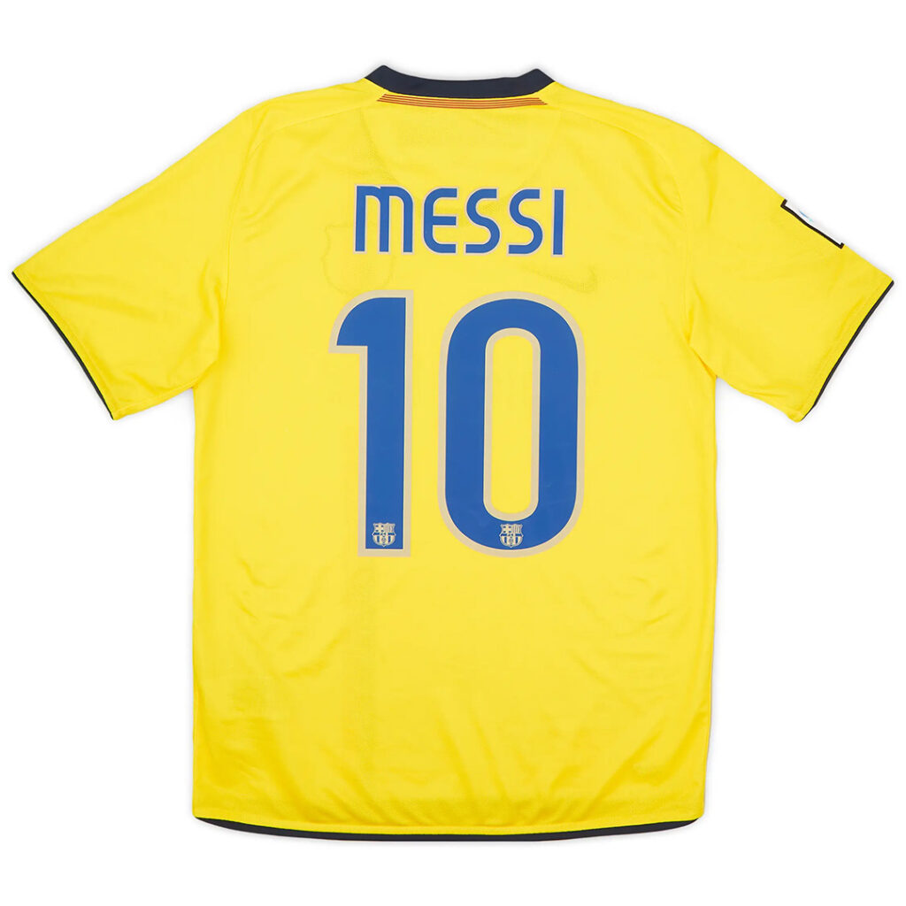 Messi #10 Retro Barcelona Away Jersey 2008/09 - Cancha Kits
