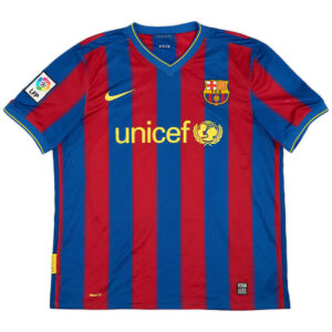 Messi #10 Retro Barcelona Home Jersey 2009/10 - Cancha Kits