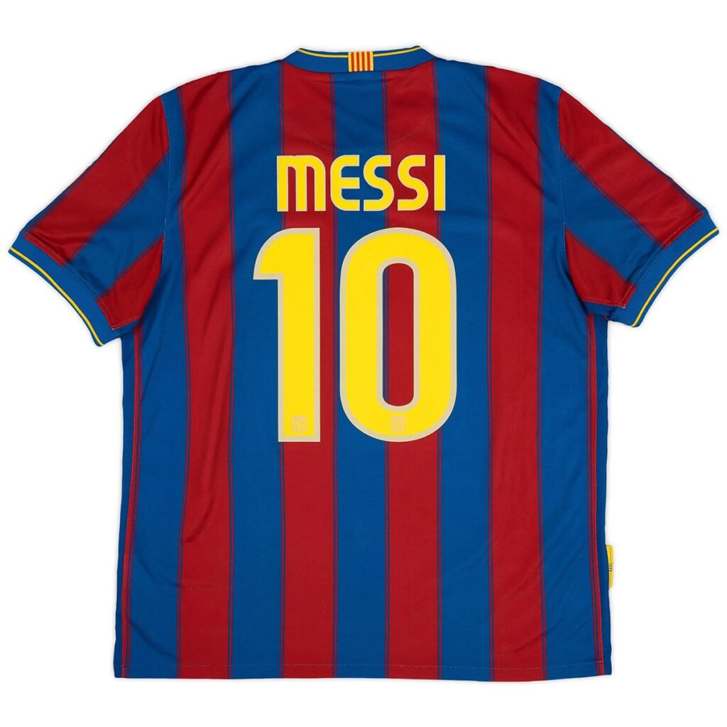 Messi #10 Retro Barcelona Home Jersey 2009/10 - Cancha Kits