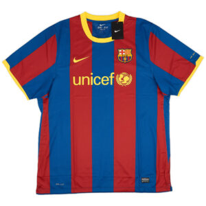 Messi #10 Retro Barcelona Home Jersey 2010/11 - Cancha Kits