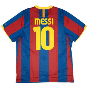 Messi #10 Retro Barcelona Home Jersey 2010/11 - Cancha Kits