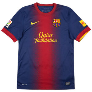 Messi #10 Retro Barcelona Home Jersey 2012/13 - Cancha Kits