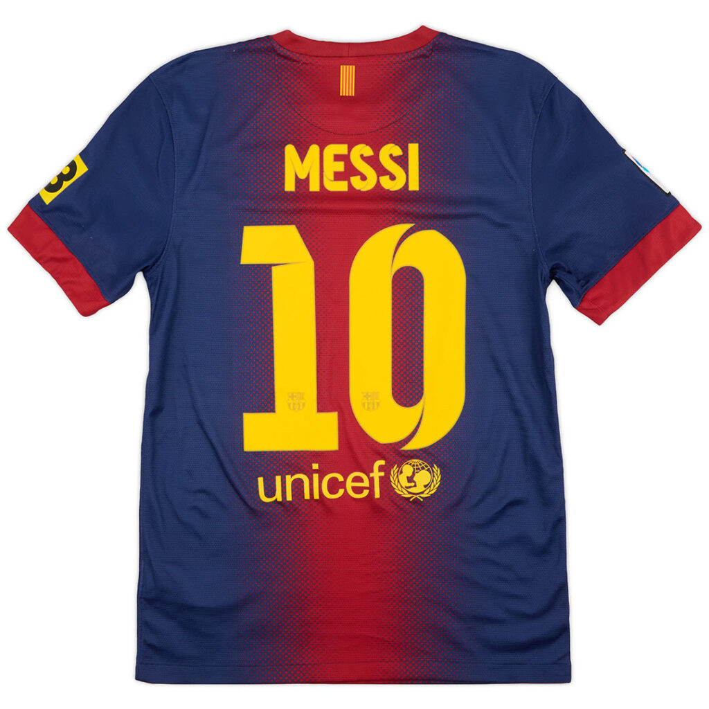 Messi #10 Retro Barcelona Home Jersey 2012/13 - Cancha Kits