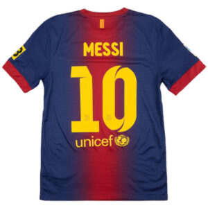 Messi #10 Retro Barcelona Home Jersey 2012/13 - Cancha Kits