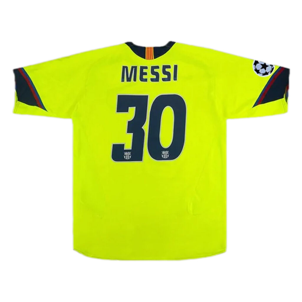 Messi #30 Retro Barcelona Away Jersey 2005/06 - Cancha Kits