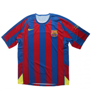 Messi #30 Retro Barcelona UCL Final Home Jersey 2005/06 - Cancha Kits