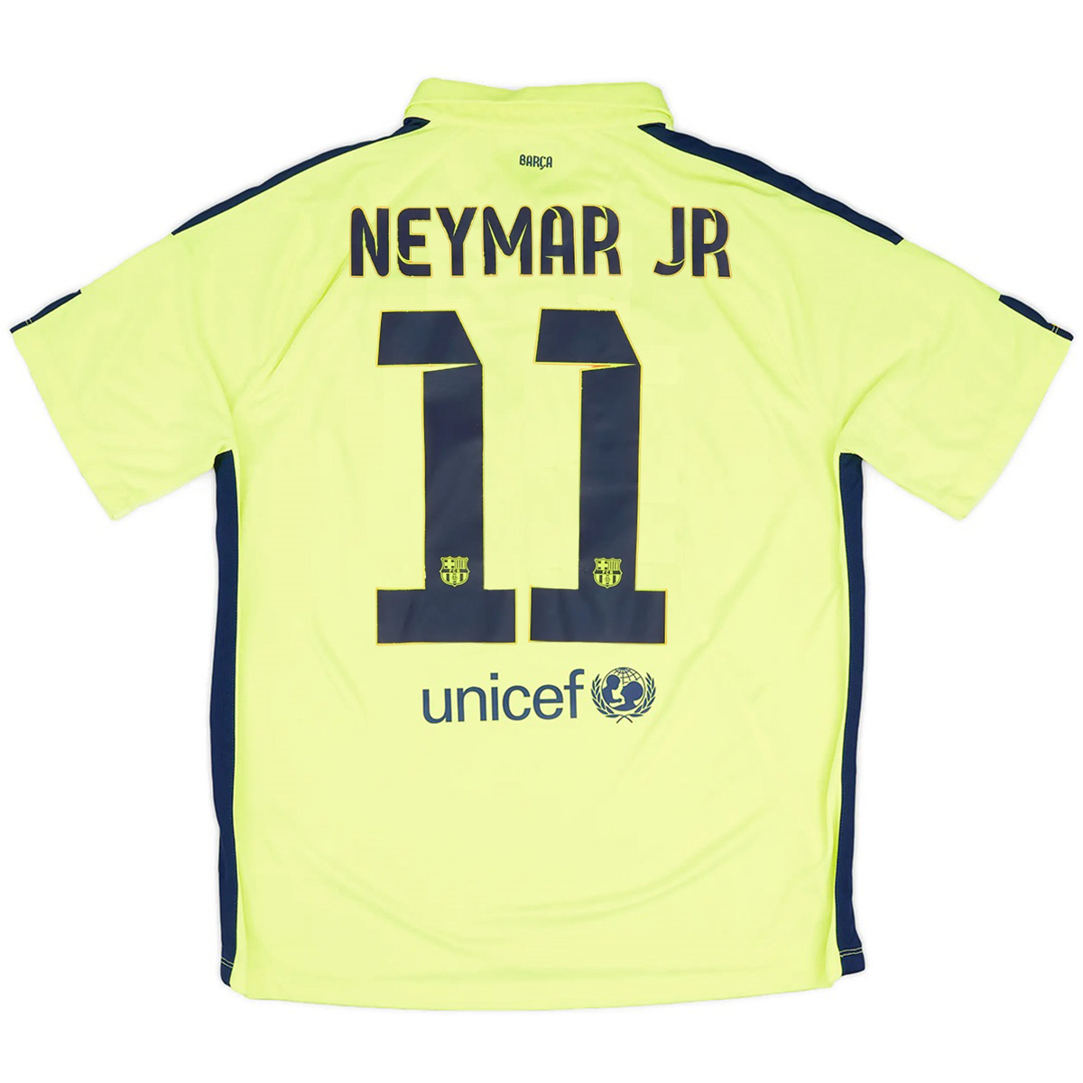 Neymar Jr #11 Retro Barcelona Third Jersey 2014/15 — Barcelona Third Away 2014/15