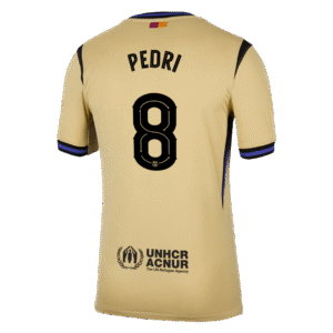 PEDRI #8 Barcelona Away Jersey 2025/26 - UCL - Cancha Kits