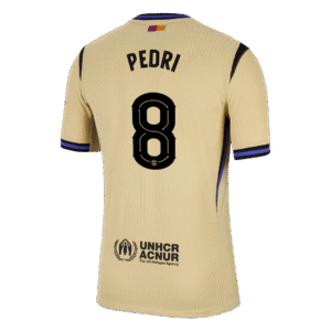 PEDRI #8 Barcelona Away Match Jersey Player Version 2025/26 - UCL - Cancha Kits