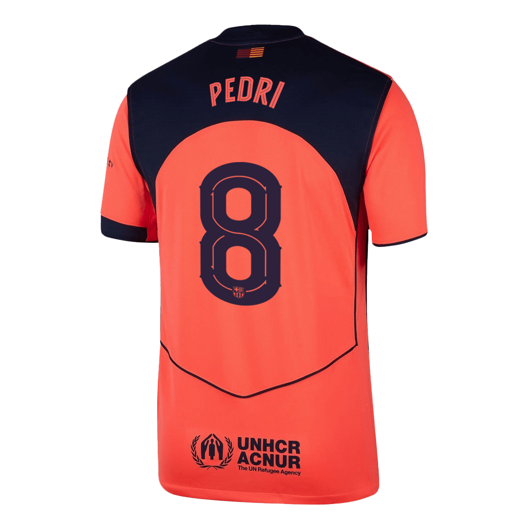 PEDRI #8 Barcelona Third Jersey 2025/26 — Barcelona Third Away 2025/26