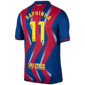 RAPHINHA #11 Barcelona Fourth 'El Clásico' Jersey 2025/26 - Cancha Kits